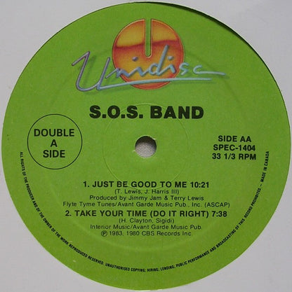 Wild Cherry / The S.O.S. Band : Play That Funky Music / Just Be Good To Me / Take Your Time (Do It Right) (12", Gre)