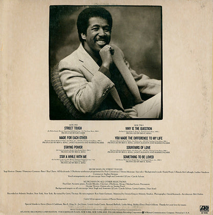 Ben E. King : Street Tough (LP, Album)