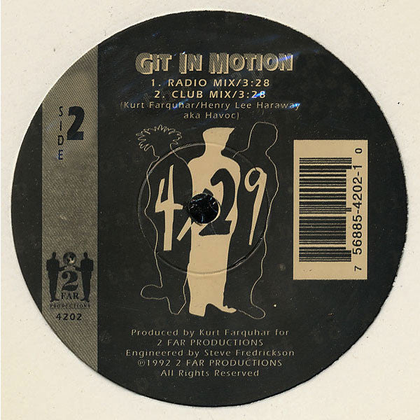 429 : I Got My Mind Made Up / Git In Motion (12")