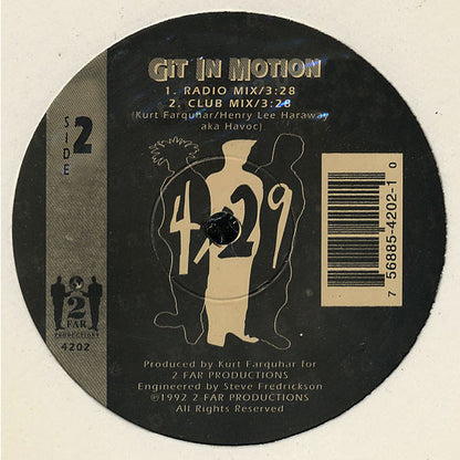 429 : I Got My Mind Made Up / Git In Motion (12")