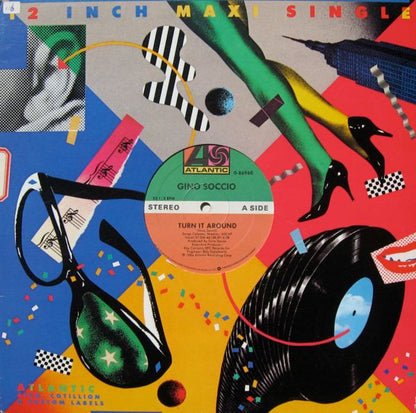 Gino Soccio : Turn It Around (12", Maxi, SP )