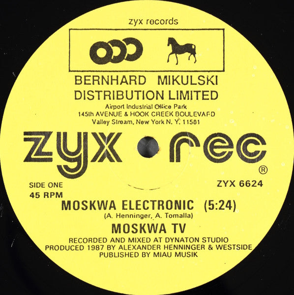 Moskwa TV : Moskwa Electronic / Brave New World (12")