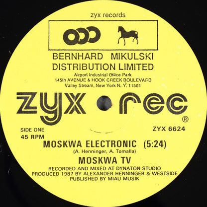 Moskwa TV : Moskwa Electronic / Brave New World (12")