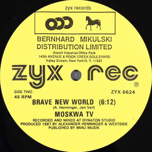 Moskwa TV : Moskwa Electronic / Brave New World (12")