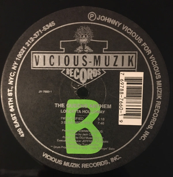 Loleatta Holloway : The Queen's Anthem (12")