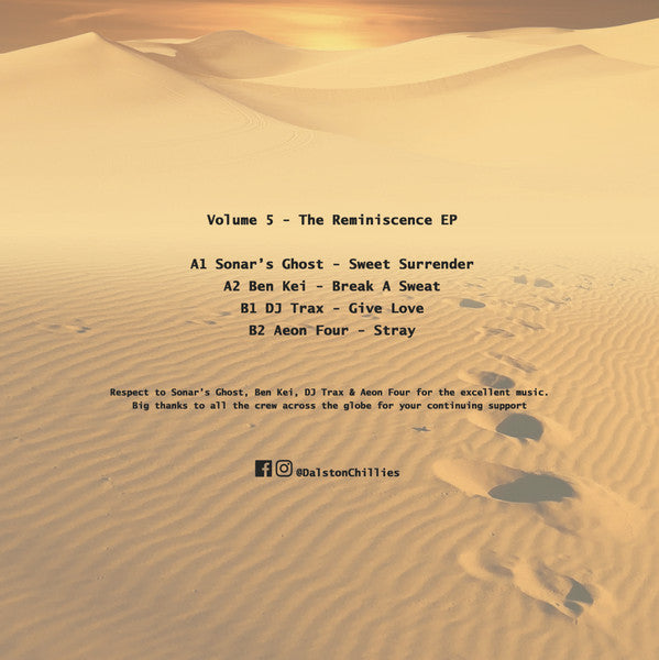 Various : Volume 5 - The Reminiscence EP (12", EP)