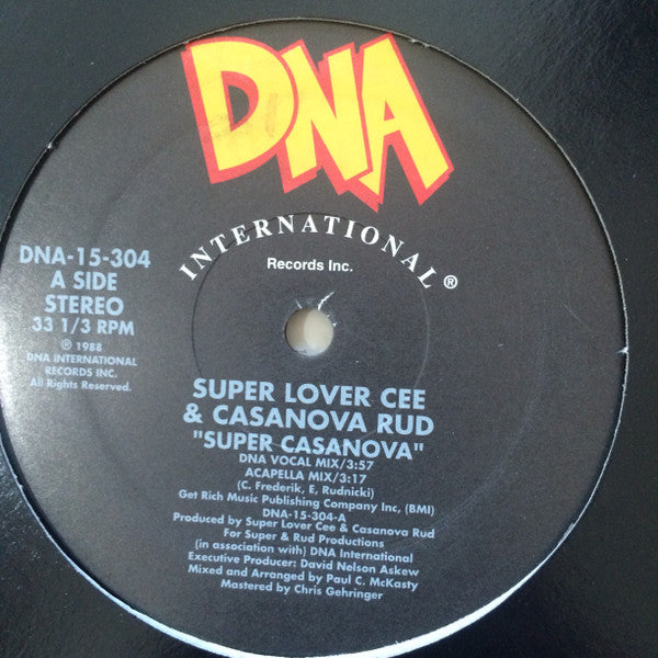 Super Lover Cee & Casanova Rud : Super - Casanova (12")