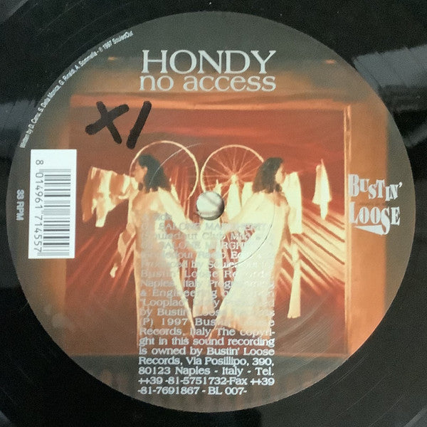 Hondy : No Access (12")