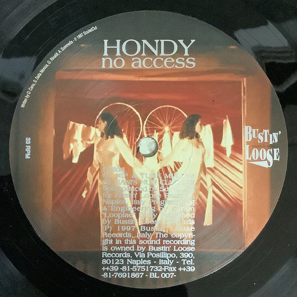 Hondy : No Access (12")