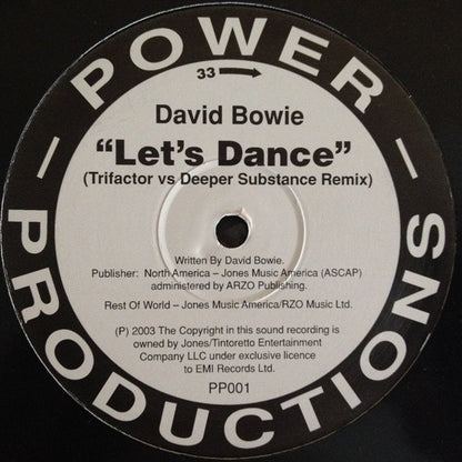 David Bowie : Let's Dance (12")