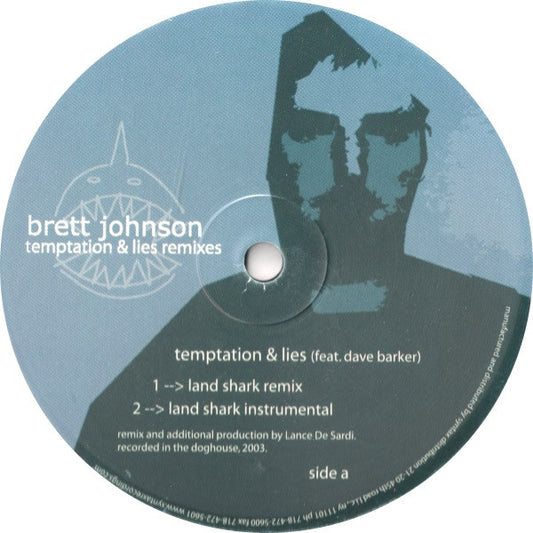 Brett Johnson : Temptation & Lies (Remixes) (12")
