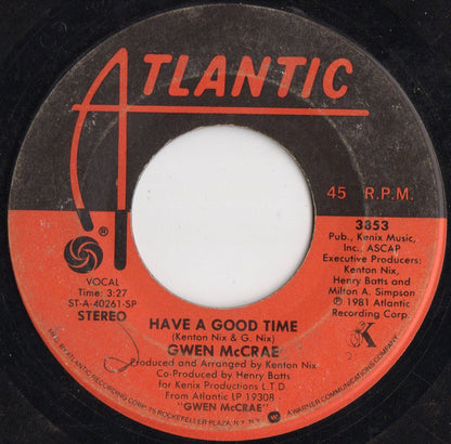 Gwen McCrae : Funky Sensation (7", SP )