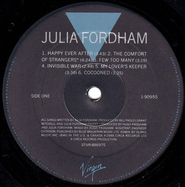 Julia Fordham : Julia Fordham (LP, Album)