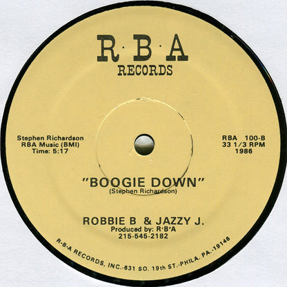Robbie B.* & Jazzy J.* : Rock The Go-Go (12")