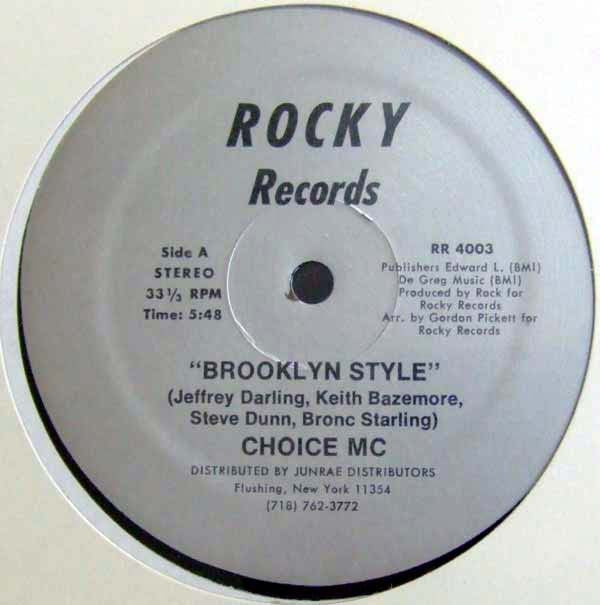 Choice MC* : Brooklyn Style (12")