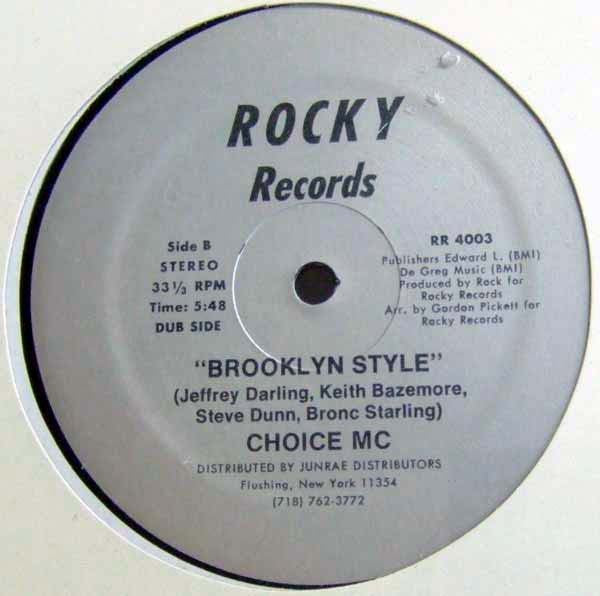 Choice MC* : Brooklyn Style (12")