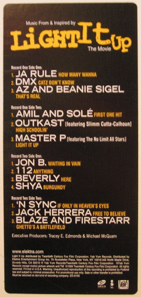 Various : Music From & Inspired By Light It Up - The Movie (2xLP, Comp, Promo, Cle)