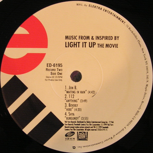 Various : Music From & Inspired By Light It Up - The Movie (2xLP, Comp, Promo, Cle)