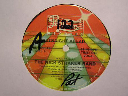 The Nick Straker Band* : Straight Ahead (12")