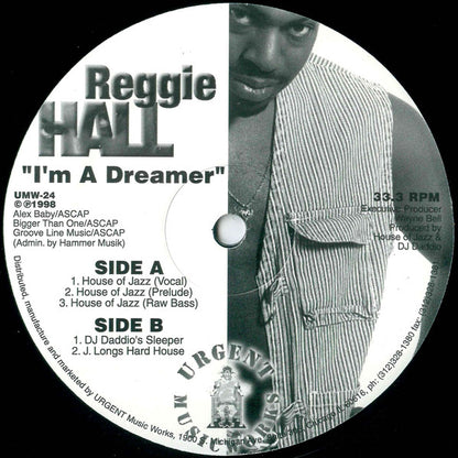 Reggie Hall : I'm A Dreamer (12")