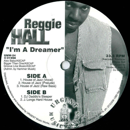 Reggie Hall : I'm A Dreamer (12")