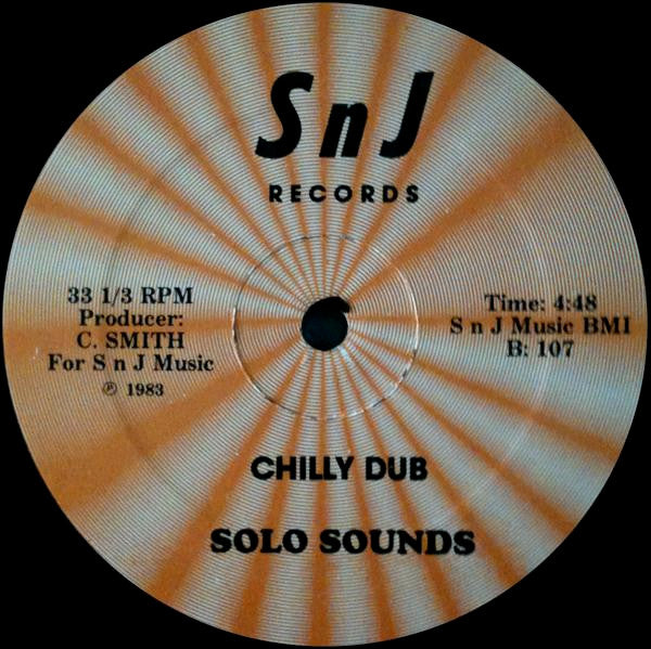Solo Sounds* : We're Chilly (12", Ora)