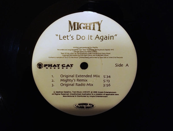 Mighty (6) : Let's Do It Again (12")