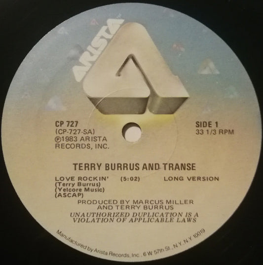 Terry Burrus And Transe : Love Rockin' (12", Ele)
