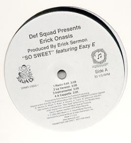 Def Squad Presents Erick Onasis : So Sweet (12", Promo)