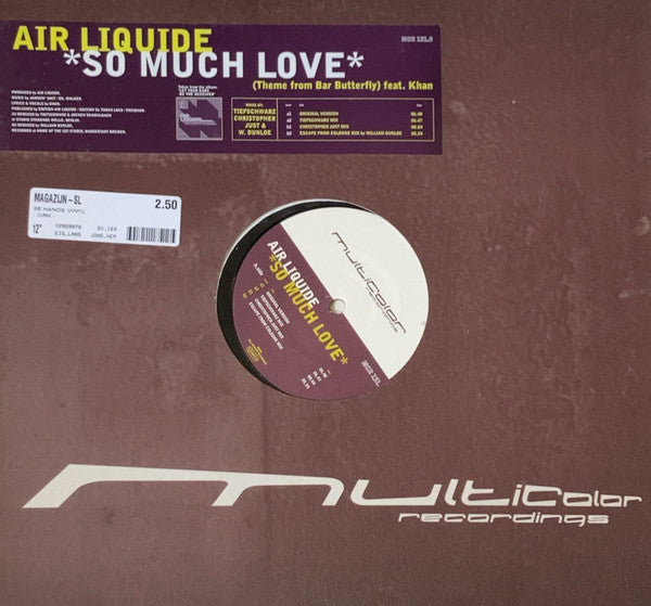 Air Liquide : So Much Love (12")