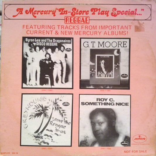 Various : A Mercury "In-Store Play Special..." Reggae (LP, Promo, Smplr)