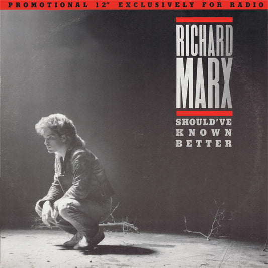 Richard Marx : Should've Known Better (12", Promo)