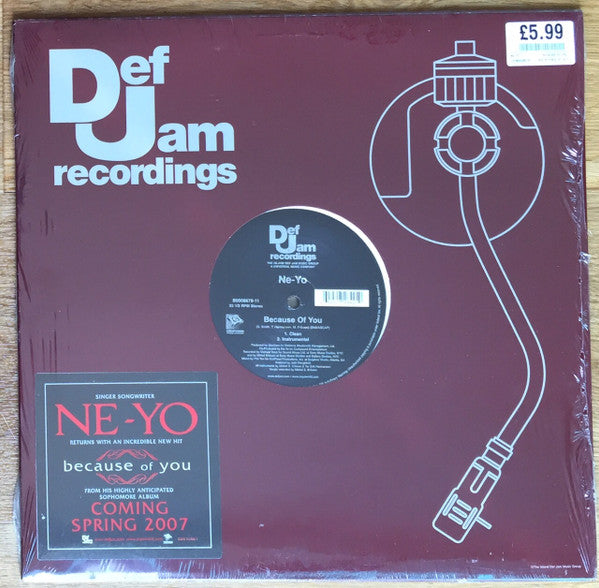 Ne-Yo : Because Of You (12")