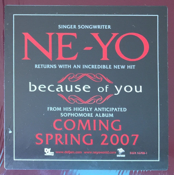 Ne-Yo : Because Of You (12")
