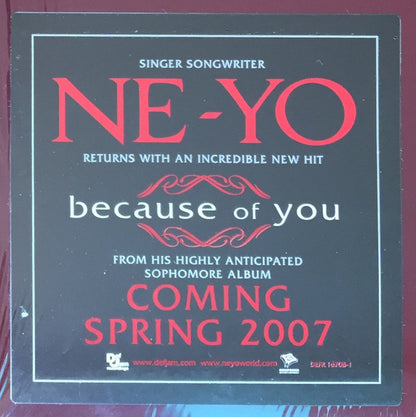 Ne-Yo : Because Of You (12")