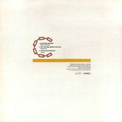 Depeche Mode : Master And Servant (Slavery Whip Mix) (12", Single)