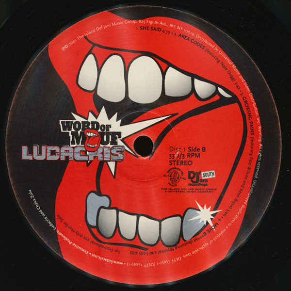 Ludacris : Word Of Mouf (2xLP, Album, Promo, Cle)