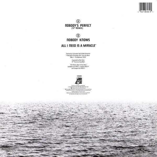 Mike + The Mechanics* : Nobody's Perfect (12", Maxi)