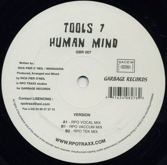 Tools 7 : Human Mind (12")