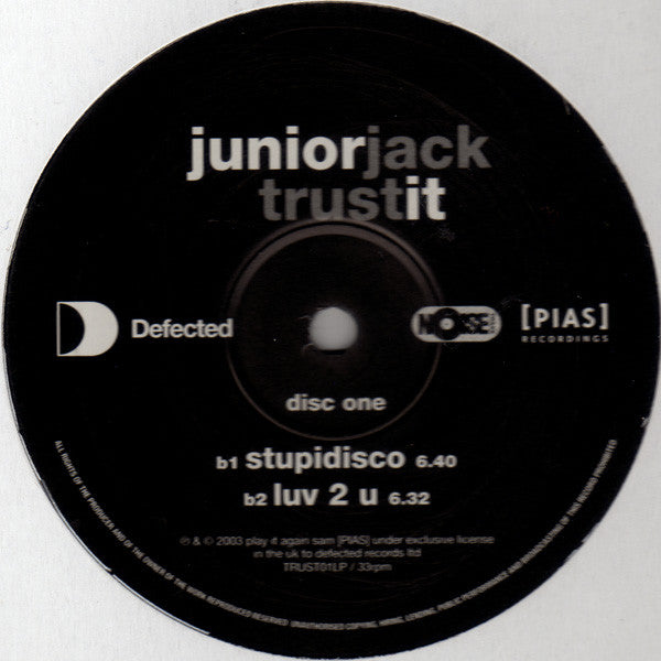 Junior Jack : Trust It (3xLP, Album)