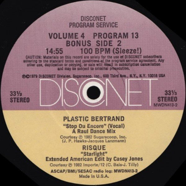 Various : Volume 4 Program 13 (2x12")