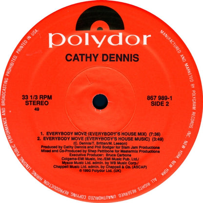 Cathy Dennis : Everybody Move (12", Single)