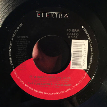 The Screaming Blue Messiahs : I Wanna Be A Flintstone (7", Single, Styrene, AR )