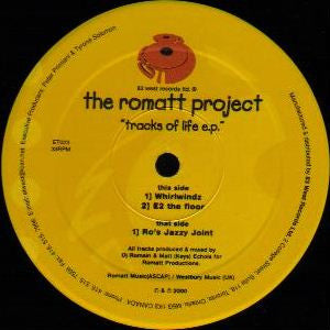 The Romatt Project* : Tracks Of Life E.P. (12", EP)