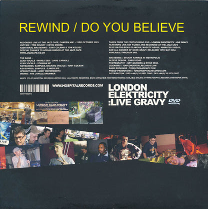 London Elektricity : Live At The Jazz Cafe (10")