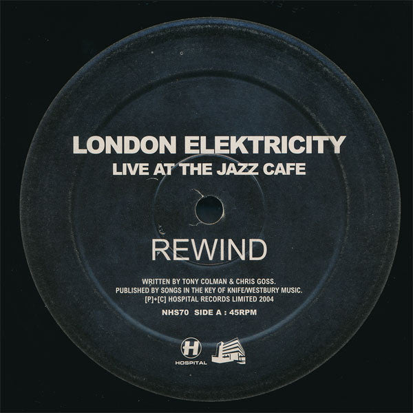 London Elektricity : Live At The Jazz Cafe (10")