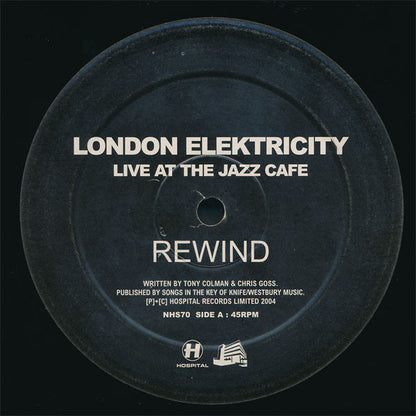 London Elektricity : Live At The Jazz Cafe (10")