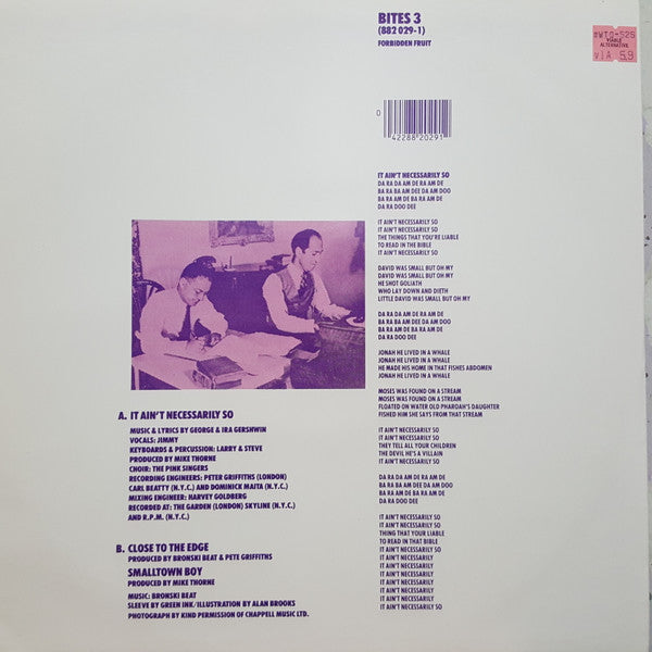 Bronski Beat : It Ain't Necessarily So (12")