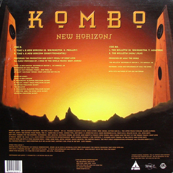 Kombo : New Horizons (12")