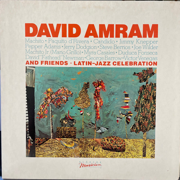 David Amram And Friends : Latin-Jazz Celebration (LP, Promo)